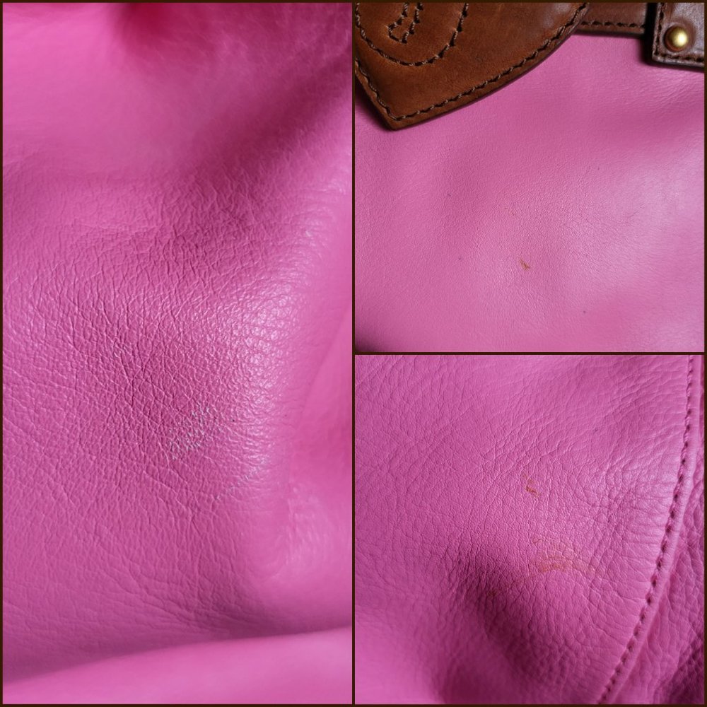Juicy Couture Pink Leather Large Bag - Picture 11 of 16